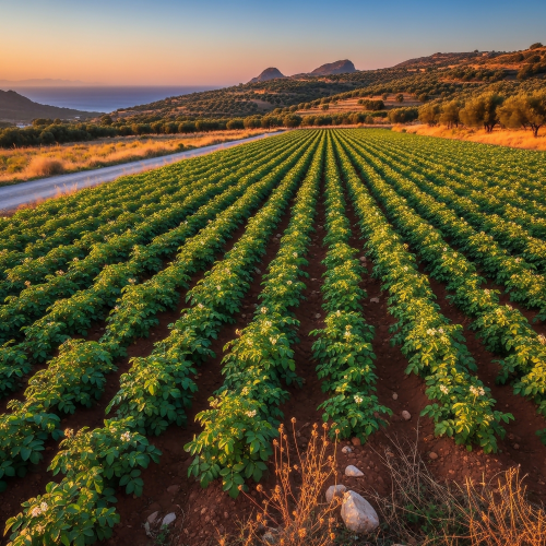 Χωράφι με πατάτες